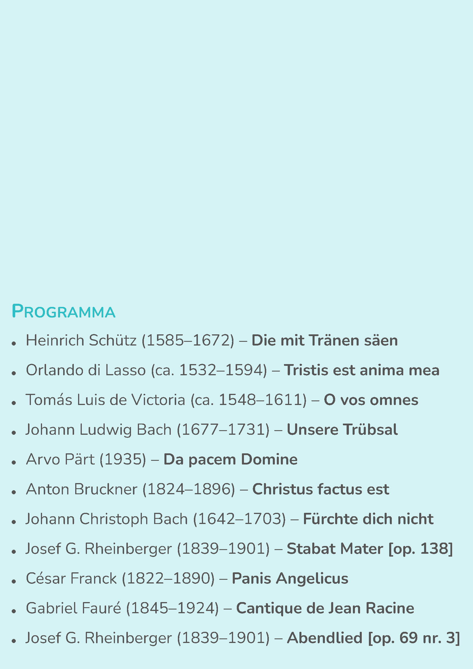 Programma "Passieconcert" kan even niet getoond worden.